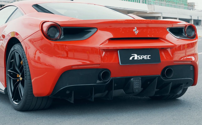 2015-2019 Ferrari法拉利 488 GTB ASPEC 鈦合金閥門排氣+直通頭段